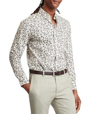 Ted Baker Bothwik Mini Duck Print Shirt - Gray