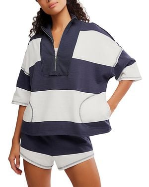Free People Retro Rugby Set - Blue