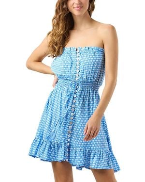 Tiare Hawaii Ryden Mini Dress - Blue