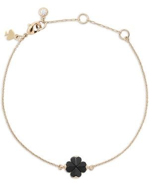 Kate Spade Spade Flower Solitaire Bracelet - Metallic