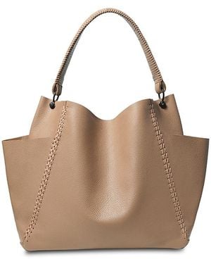 Callista Loom Shoulder Bag - Natural