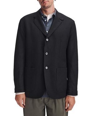 Rag & Bone Becker Wool Blend Knit Sport Coat - Black