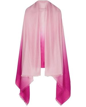 Sofiacashmere Ultrafine Ombre Cashmere Wrap - Pink