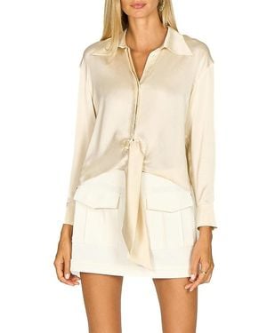 SECRET MISSION Rae Top - Natural