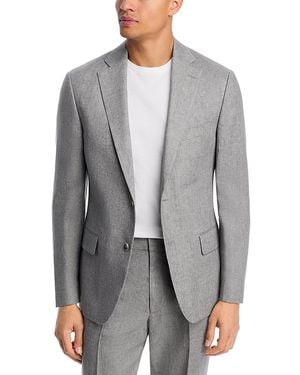 Vince Delave Linen Slim Fit Suit Jacket - Gray