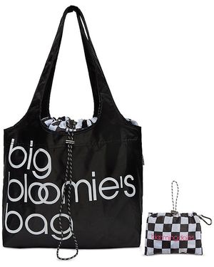 BYBBA Big Bloomie's Bag Packable Tote Bag - Black