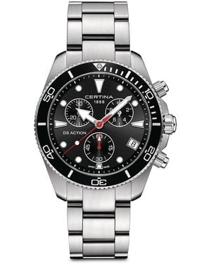 Certina Ds Action Chronograph, 42Mm - Metallic