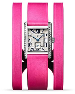 Longines Mini Dolcevita Watch, 22Mm X 29Mm - Pink