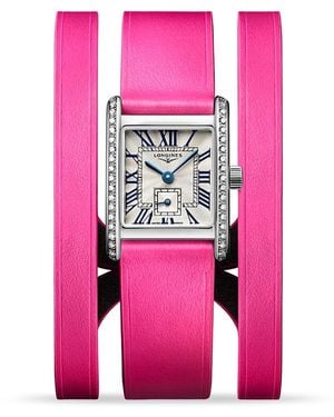 Longines Mini Dolcevita Watch, 22Mm X 29Mm - Pink