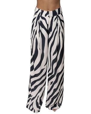 JLUXLABEL Soft Pleated Trouser - White