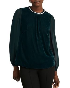 Hobbs Tallulah Top - Blue