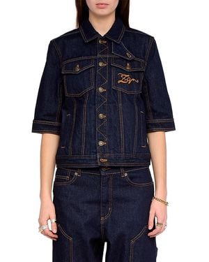 Zadig & Voltaire Kyo Denim Jacket - Blue