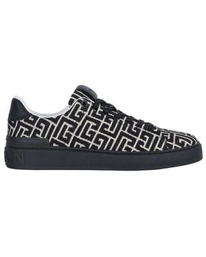 Balmain B-Court Sneakers - Black