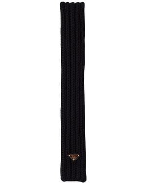 Prada Wool Scarf - Black