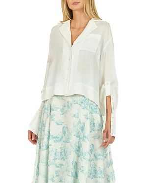 SECRET MISSION Clarissa Shirt - White