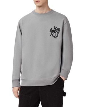 AllSaints Orlando Crewneck Sweatshirt - Gray