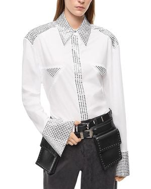 Pinko Honda Embellished Shirt - White