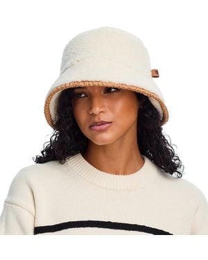 UGG Fluff Scalloped Hat - Natural