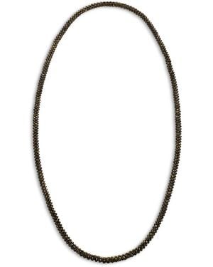 BY PARIAH The Lumina Strand Bead Necklace, 31.5 - Metallic