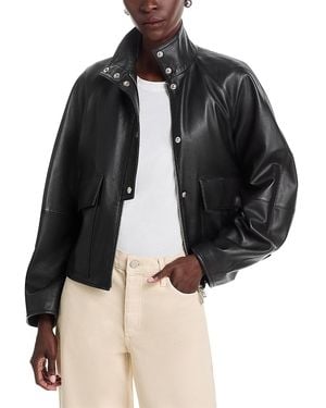 By Malene Birger Suzanne Leather Jacket - Black