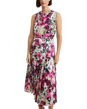 Phase Eight Janina Floral Dress - Purple