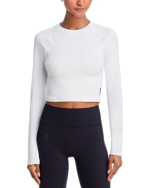 On Shoes Studio Lg-T Crop Top - White