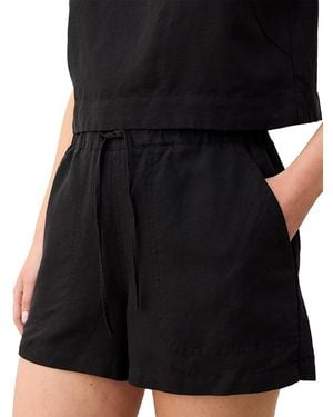 Marine Layer Drawstring Shorts - Black
