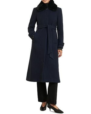 Hobbs Petites Celeste Coat - Blue