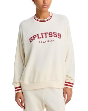 Splits59 Andie Logo Graphic Sweatshirt - White