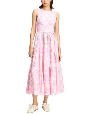Cinq À Sept Heirloom Petals Holt Dress - Pink