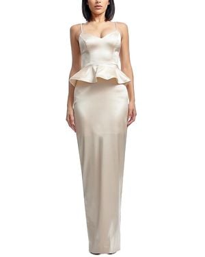 Dress the Population Akiah Gown - White