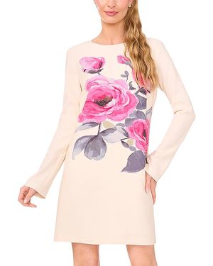 Ted Baker Leona Print Floral Mini Dress - Pink