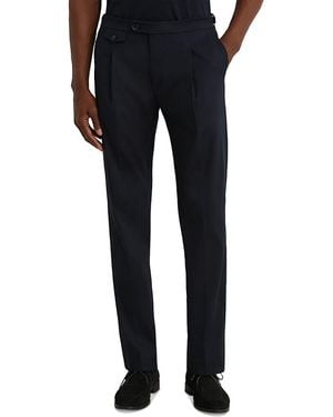 Reiss Float Slim Fit Pants - Black