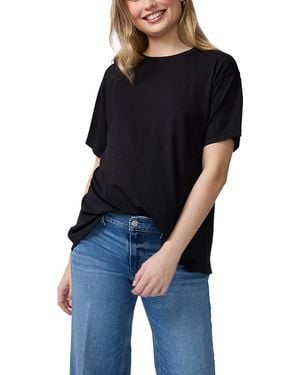 Ingrid & Isabel Short Sleeve Relaxed Jersey Maternity Tee - Black