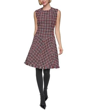 Sonia Rykiel Jewel Neck Fringe Trim Dress - Multicolor