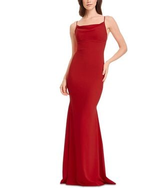 Dress the Population Eliana Mermaid Dress - Red