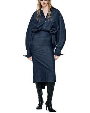 L'EMIUNE Lemiune 01 Shirt Dress - Blue