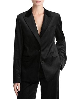 Vince Velvet Blazer - Black