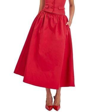Miss Circle Ursel Gathered A-Line Midi Skirt