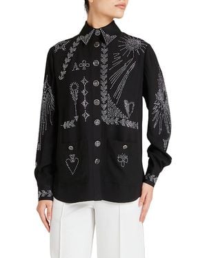 Temperley London Villanelle Shirt Jacket - Black