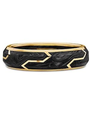 David Yurman Forged Carbon Band Ring - White