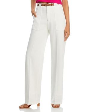 Aqua Wide Leg Pants - White