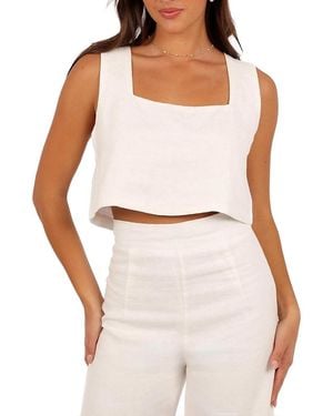 Petal & Pup Devlin Top - White