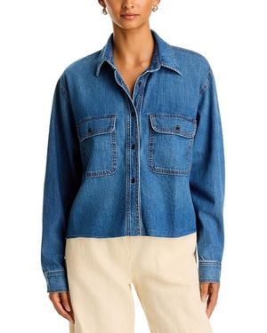 ASKK NY Crosby Denim Shirt - Blue