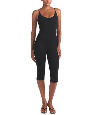 Skims Smooth Layers Skimpy Catsuit - Black