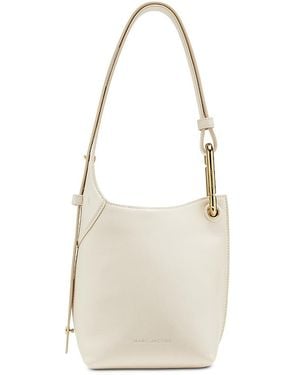 Marc Jacobs The Juliette Small Leather Bucket Bag - White