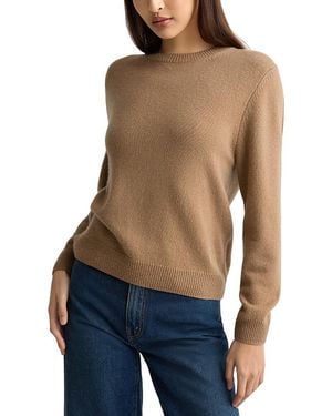 St. John Cashmere Long Sleeve Sweater - Blue