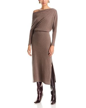 Altuzarra Kasos Cashmere Midi Dress - Brown