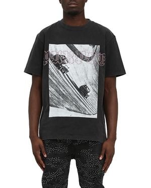 Purple Brand Short Sleeve Graphic Tee - Black