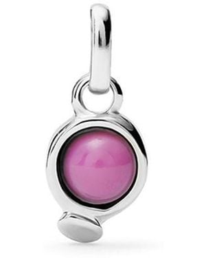 Uno De 50 Charm With Stone - Pink